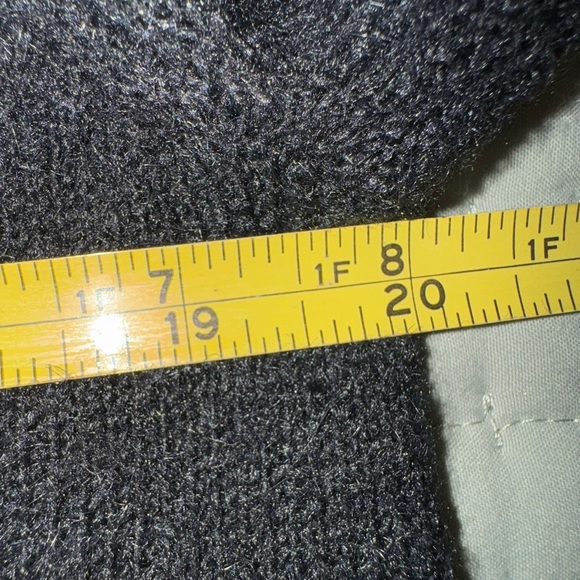 Halogen Pointelle Mock Neck wool Blend Sweater. Rich black. Size Large. NWT - Picture 4 of 14